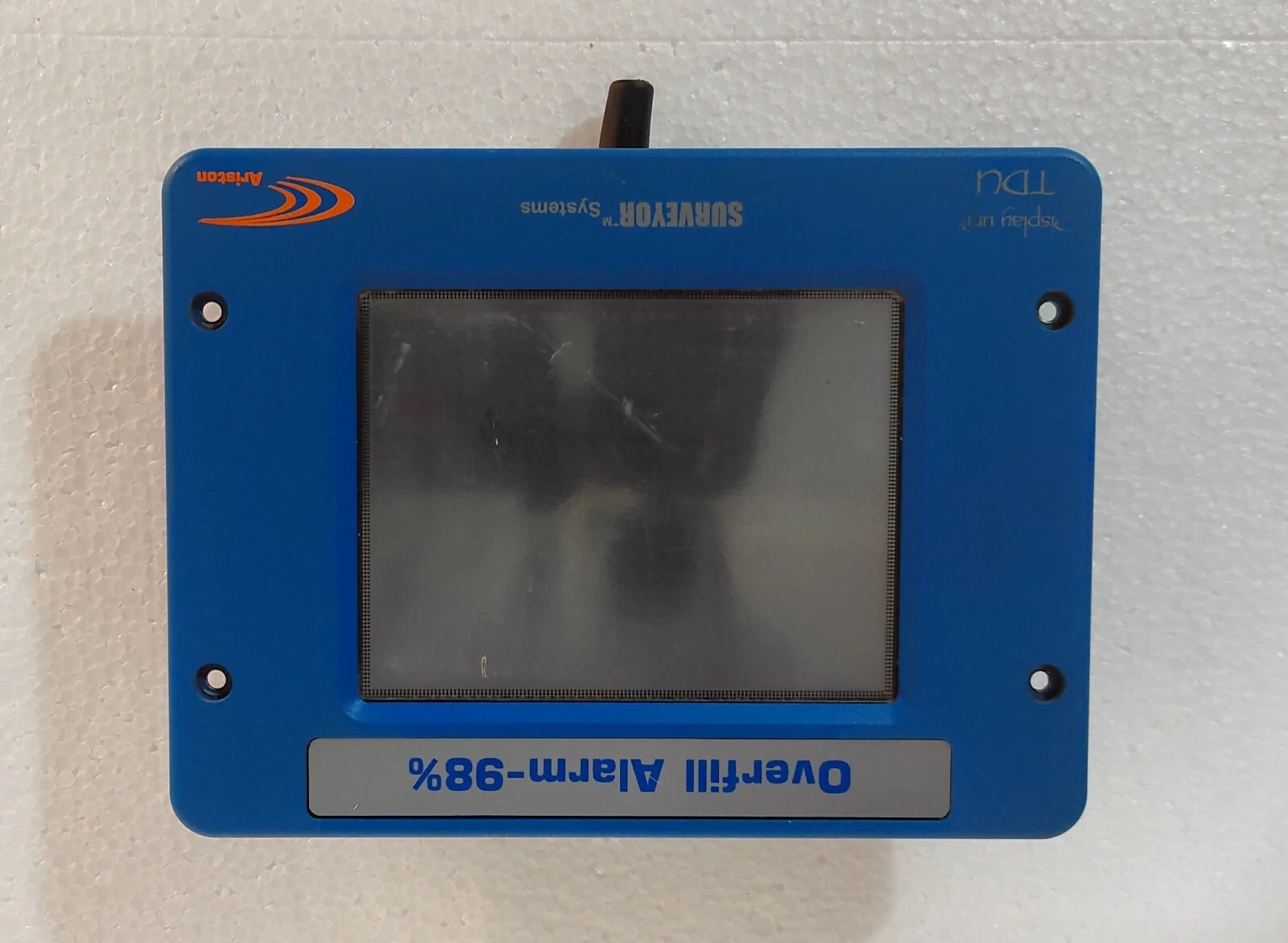 ARISTON TDU Tank Monitoring Surveyor Systems TDU REV 2.0 Overfill Alarm 98%